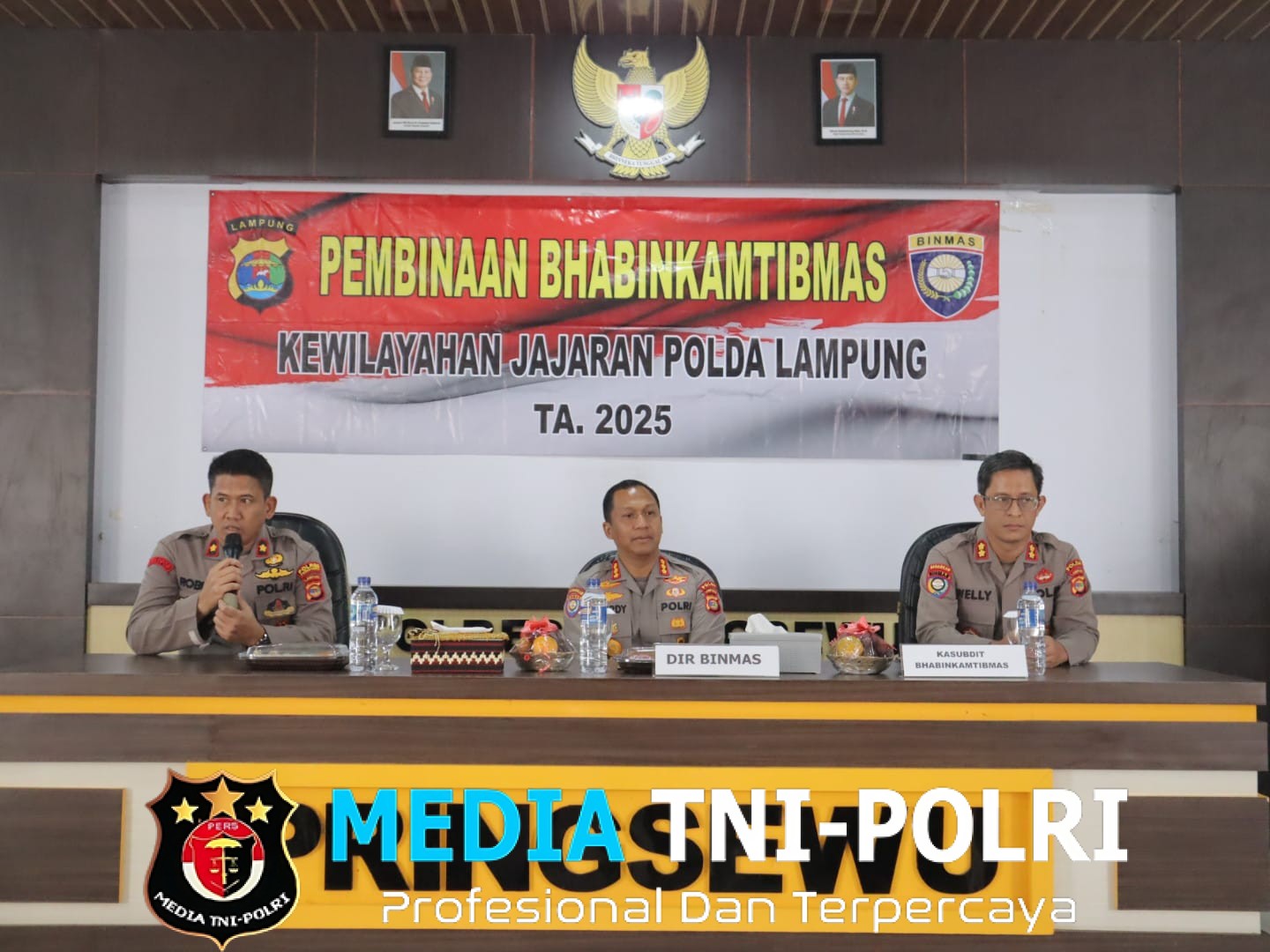 Bangun Kepercayaan Publik, Ditbinmas Polda Lampung Perkuat Peran Bhabinkamtibmas di Pringsewu