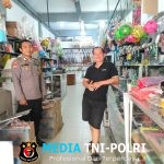 Sambil Berpatroli, Sambil Memberikan Pesan Kamtibmas Kepada Masyarakat Untuk Ciptakan Situasi Aman
