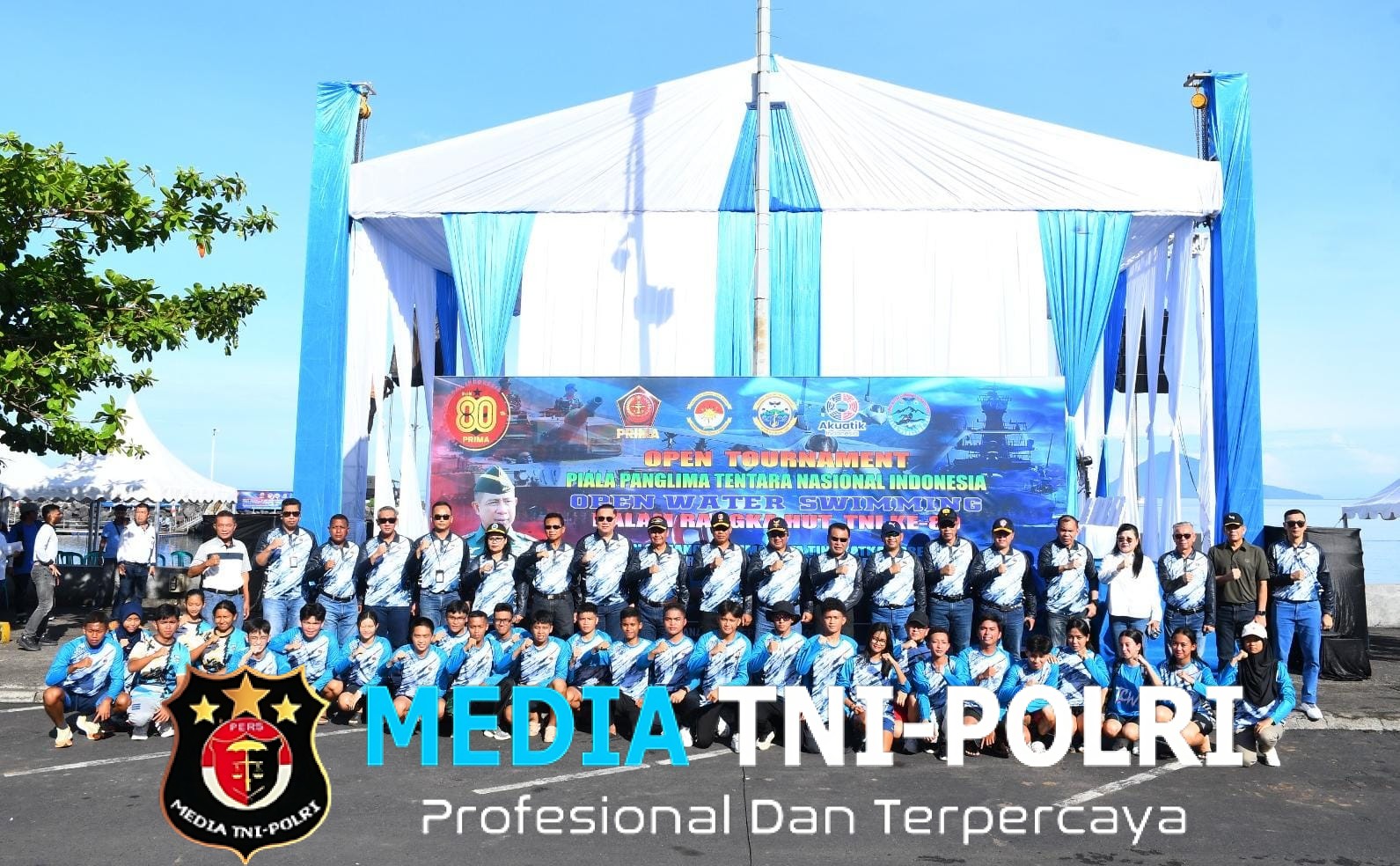 13 Medali disikat Perenang Muda Binaan Klub Yonif 751/VJS di Kejurnas OWS Piala Panglima TNI 2025