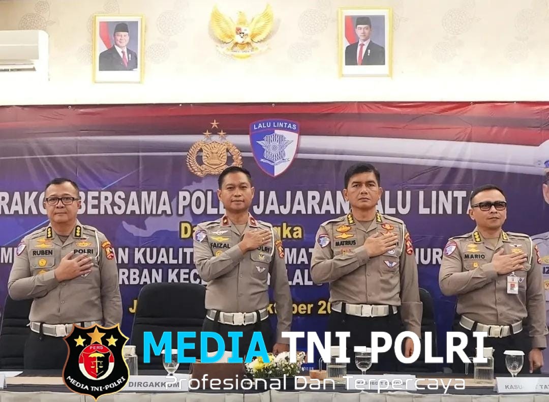 Rakor Bersama Ditlantas Polda Jajaran T.A 2025, Dirgakkum Korlantas Polri Ungkap Penurunan Angka Fatalitas dan PPGD Laka Lantas
