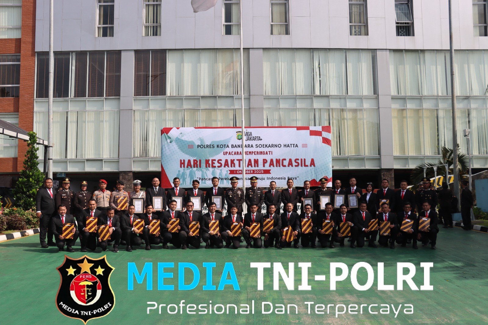 Polresta Bandara Soekarno-Hatta Gelar Upacara Hari Kesaktian Pancasila