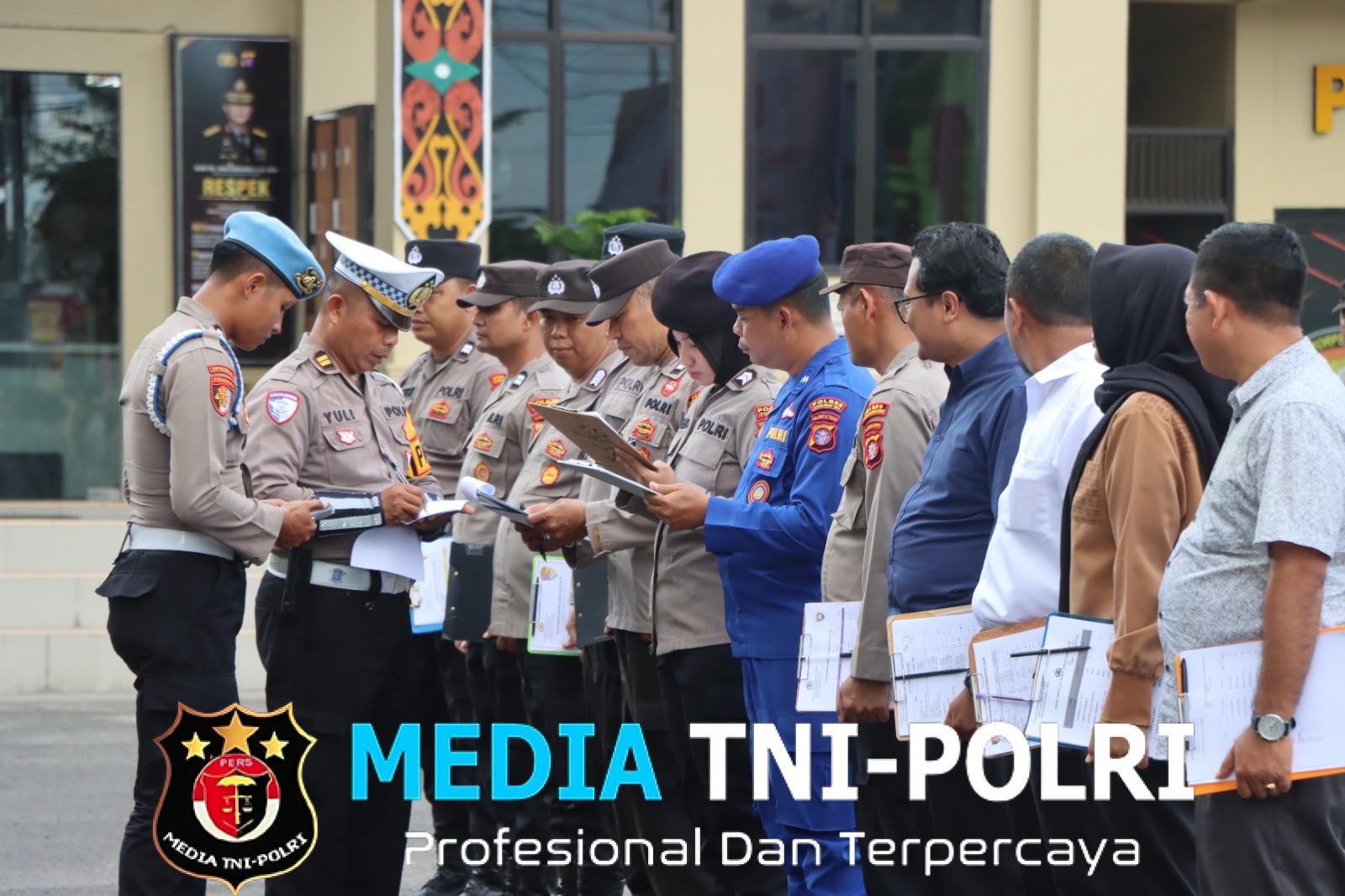 Apel Sore di Mapolres Kotim, Kapolres Tekankan Disiplin dan Tanggung Jawab