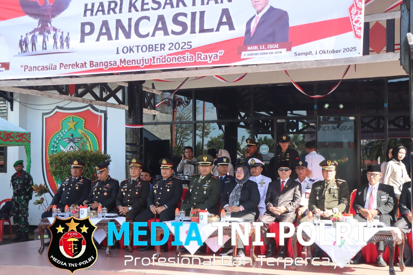 Kapolres Kotim Hadiri Upacara Peringatan Hari Kesaktian Pancasila 01 Oktober 2025