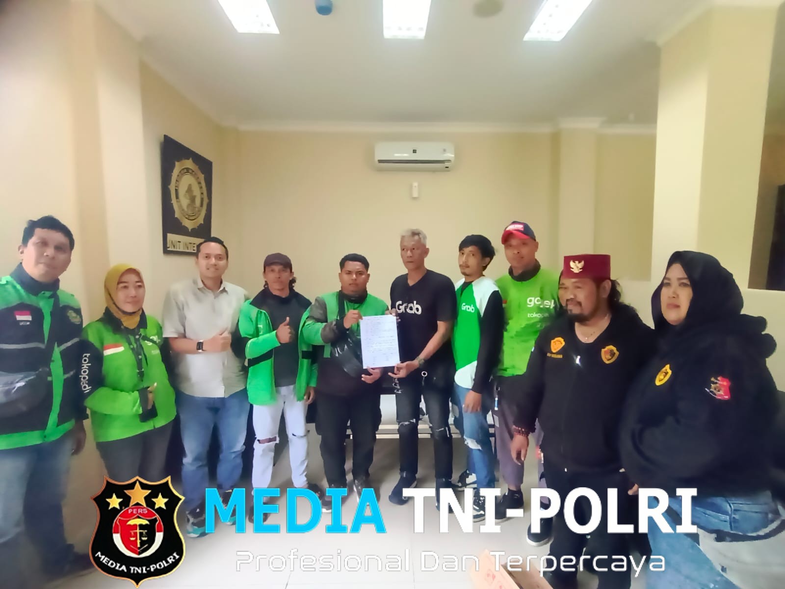 Mediasi antara Driver Gojek dan Grab Menghasilkan Kesepakatan Positif di Polsek Cikarang Selatan