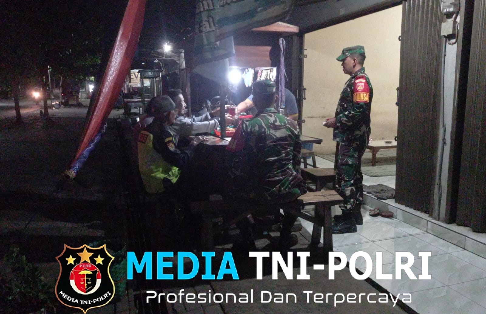 Patroli Malam Koramil Banyudono Tingkatkan Keamanan Wilayah