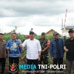 Gubernur Sumsel Tinjau Lahan Cetak Sawah di OKI, Dandim 0402/OKI Siap Dukung Program Ketahanan Pangan