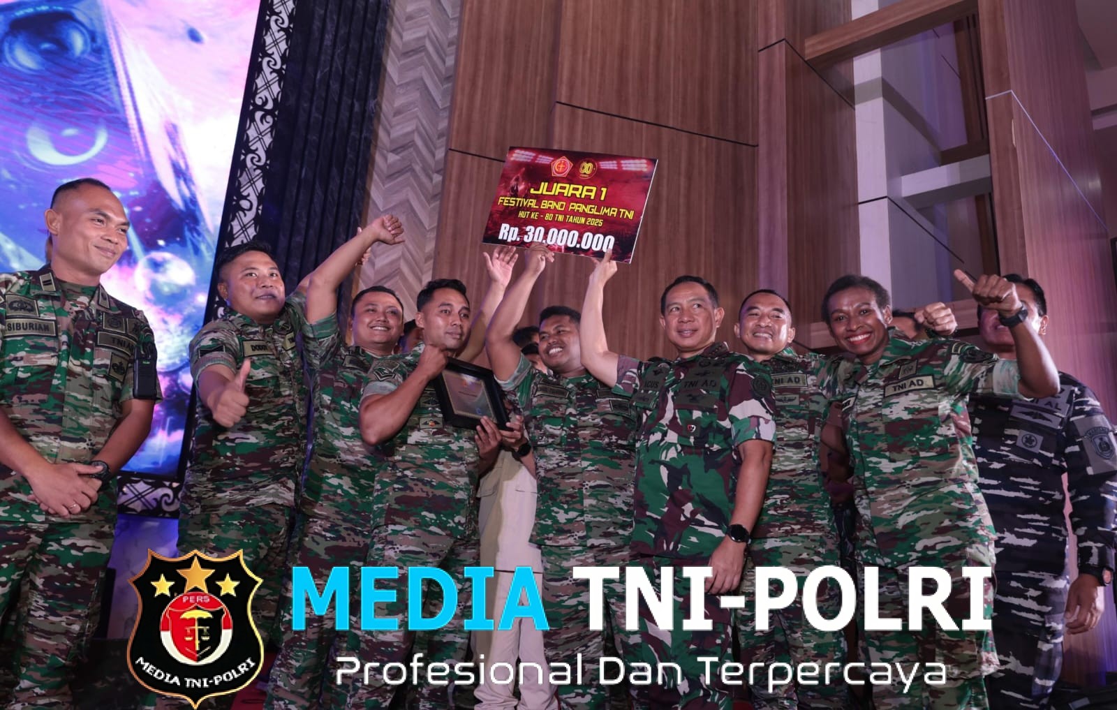 Kasad Hadiri Battle of The Band Festival, Ajang Kebersamaan TNI dan Pegiat Musik
