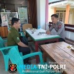 Kanit Sabhara Polsek Menjalin Lakukan Patroli Sekaligus Sambang Warga