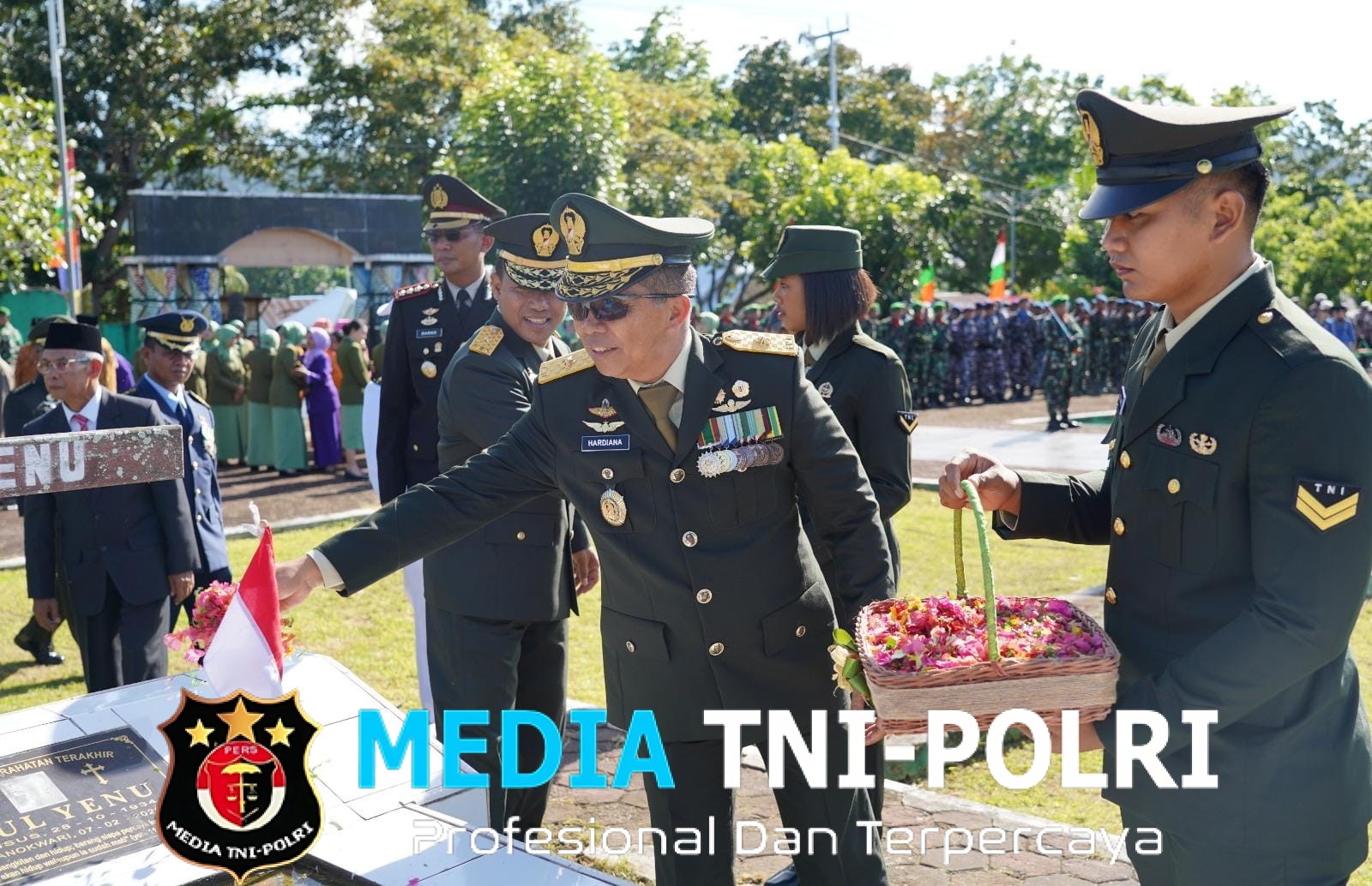 Ziarah Nasional HUT Ke-80 TNI di TMP Trikora Momentum Kebersamaan, Doa, dan Semangat Juang