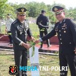 Kapolres Kotim Hadiri Upacara Ziarah ke Taman Makam Pahlawan Peringatan HUT TNI ke-80