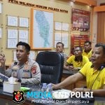 Kapolres Kotim Berikan Arahan Melalui Zomit Program Ketahanan Pangan Kepada Para Kapolsek Jajaran