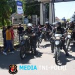 Tingkatkan Keamanan, Polres Lampung Utara Gelar Simulasi Sistem Pengamanan Mako