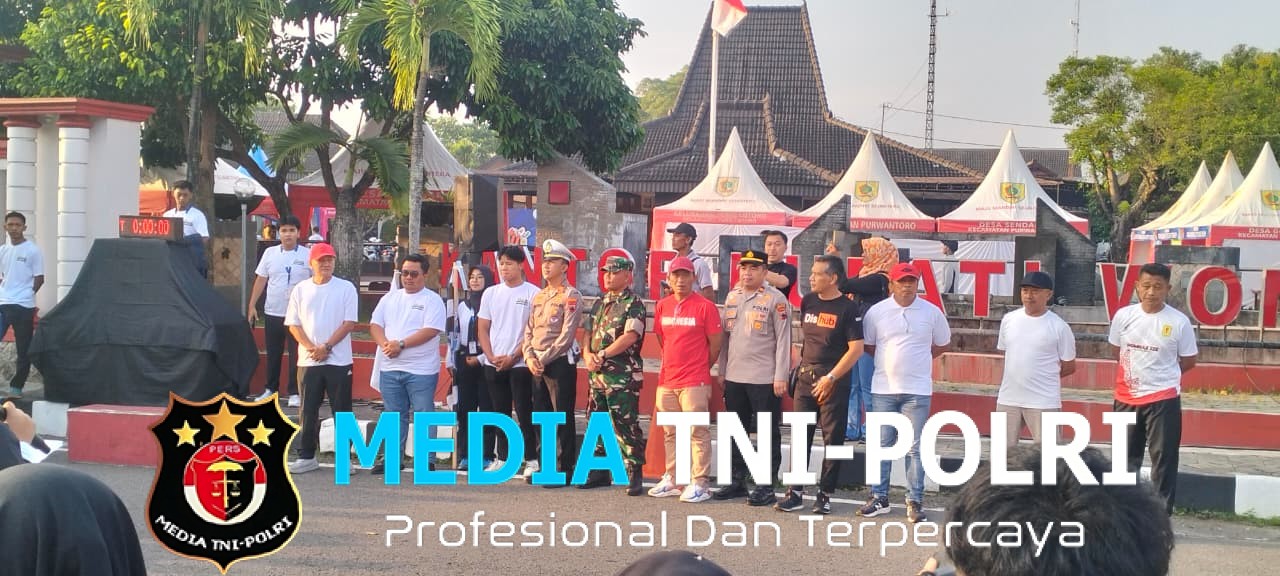 Polres Wonogiri Dukung Suksesnya Wonogiri Youth Fun Run dan Government Auto Show Series 2025