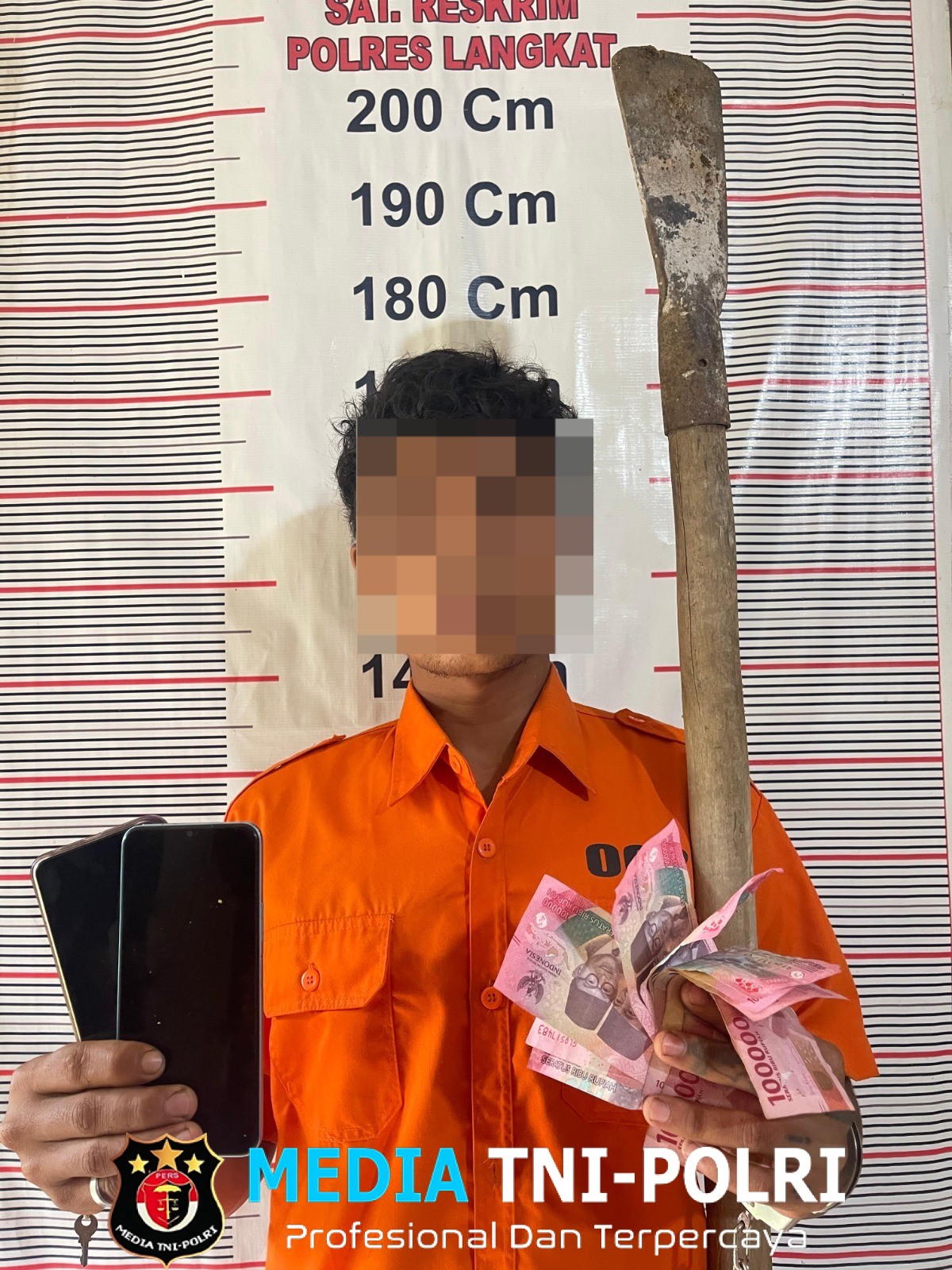 Polsek Bahorok Polres Langkat Ungkap Kasus Pencurian dengan Pemberatan, Pelaku Berhasil Diamankan Kurang dari 24 Jam