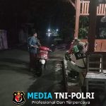 Babinsa Sambi Bersama Linmas Gelar Patroli Perkuat Keamanan Wilayah