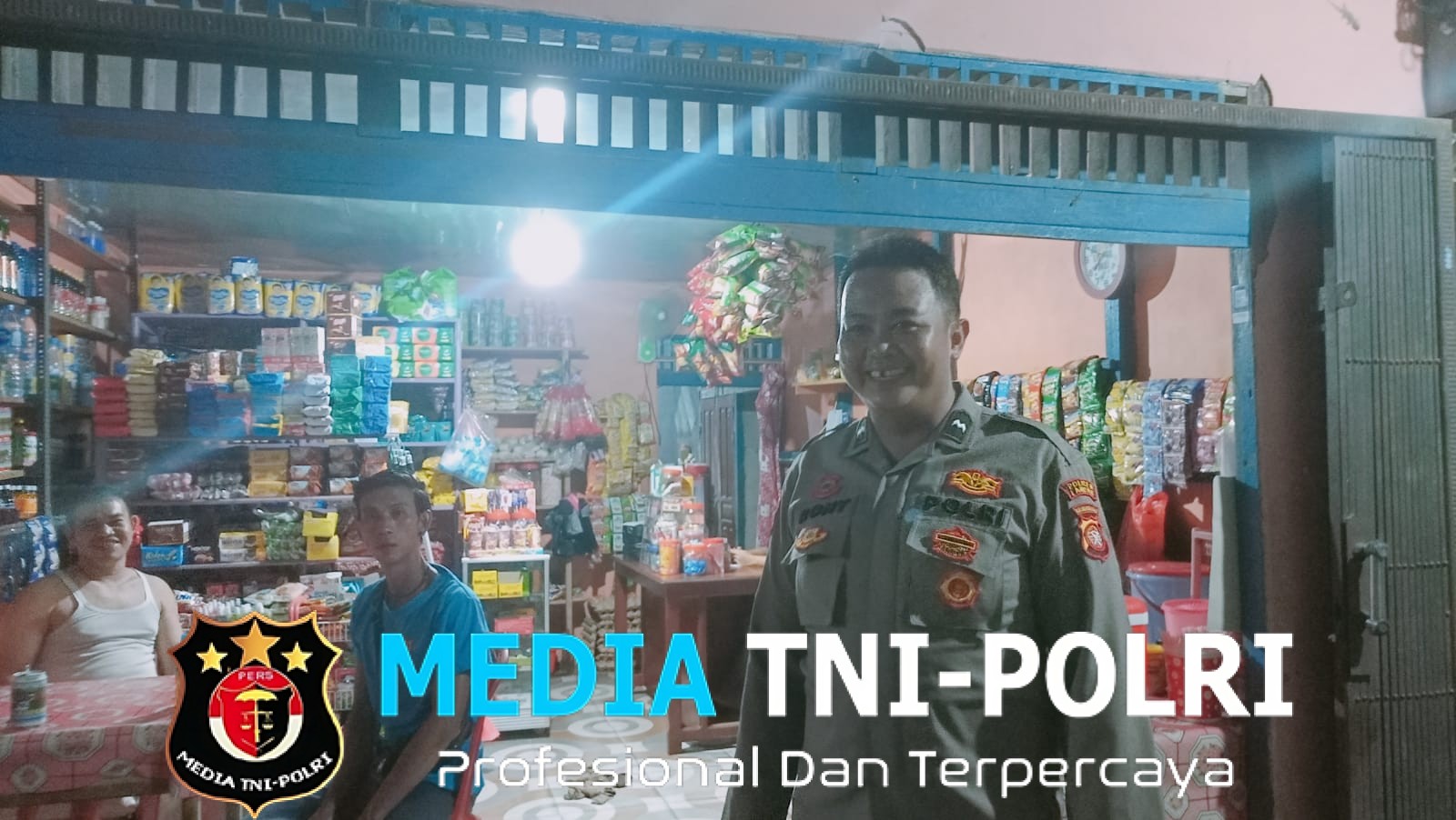 Laksanakan Patroli Malam Minggu, Polsek Kuala Behe Jaga Situasi Kamtibmas Akhir Pekan