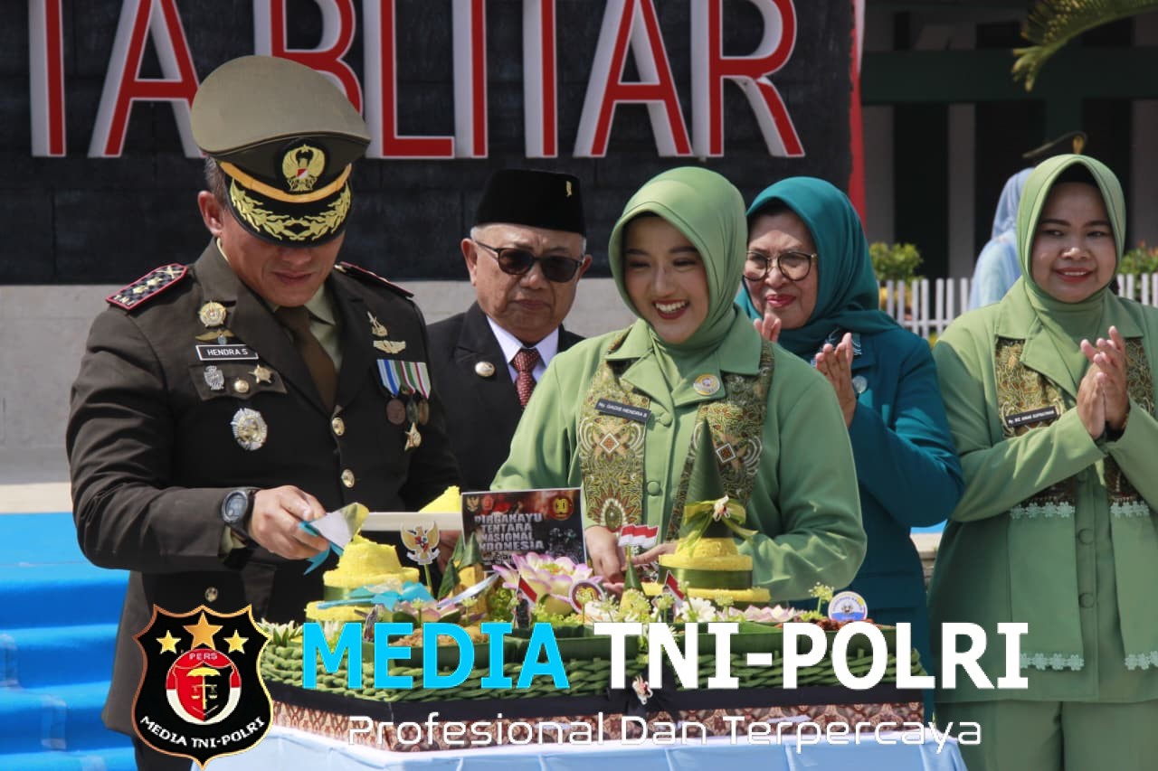 Kodim 0808/Blitar Gelar Upacara HUT Ke 80 TNI di Monumen PETA, Teguhkan Semangat “TNI Prima, TNI Rakyat, Indonesia Maju”