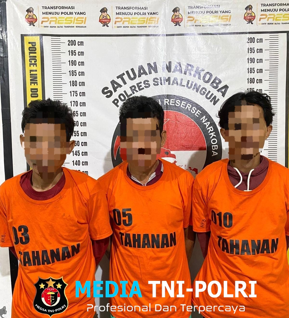 Digulung Saat Pesta Sabu! Polres Simalungun Tangkap Tiga Tersangka, Amankan 8,12 Gram Narkoba