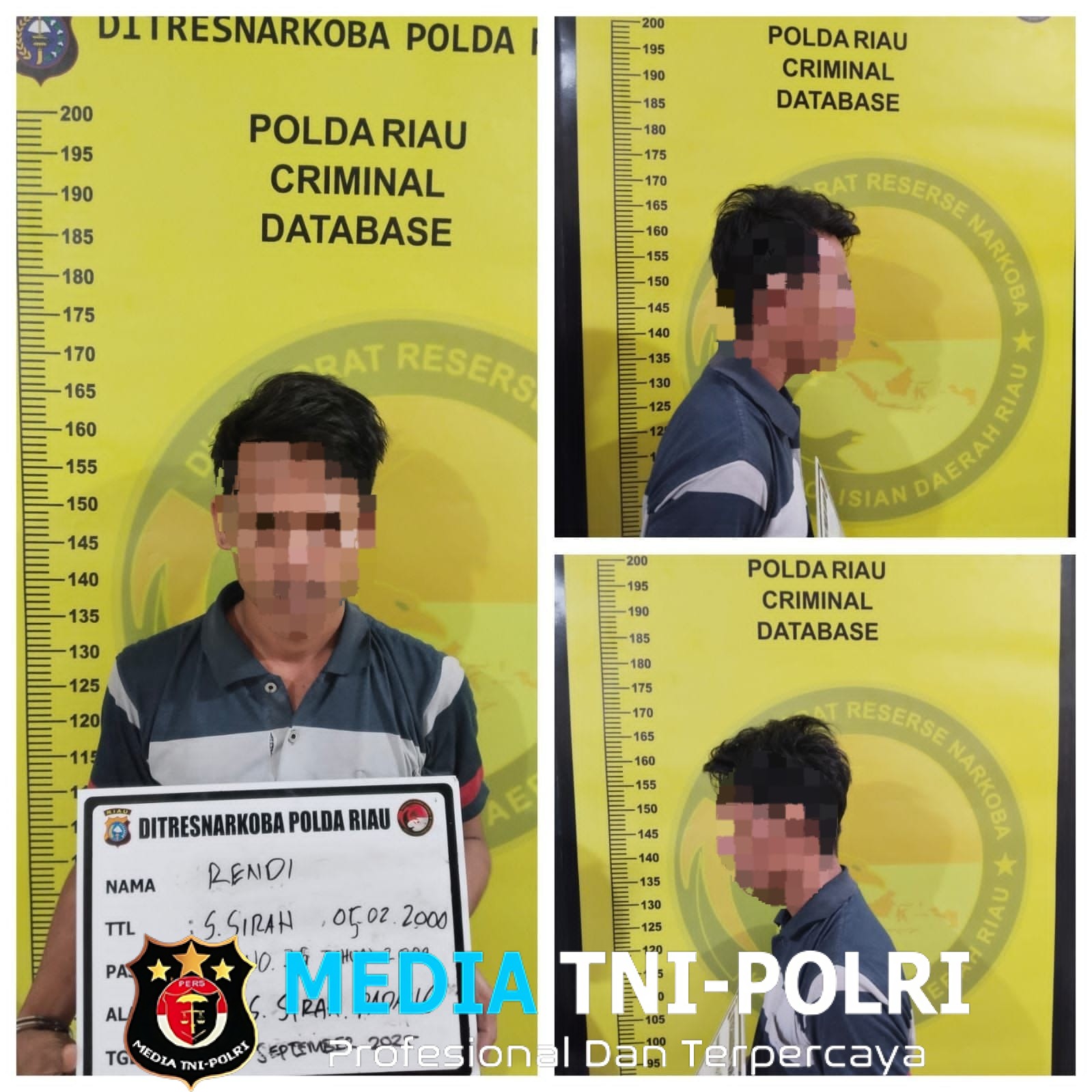 Polda Riau Gagalkan Peredaran Sabu Tujuan Sumatera Barat