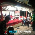 Tingkatkan Keamanan Lingkungan, TNI-Polri dan Warga Trimurjo Aktif Ronda Malam