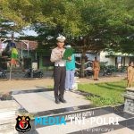 Kasat Lantas Polres Lampung Timur Jadi Pembina Upacara di SMK YPI 2 Way Jepara