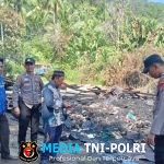Polsek Semaka Identifikasi Kebakaran di Pekon Sukajaya