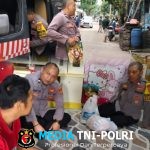 Polsek Cikarang Selatan Turun Tangan, Warga Sakit Gagal Ginjal Dapat Bantuan Sembako dari Polisi