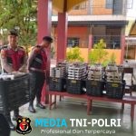 Ditsamapta Polda Kalteng Kawal Distribusi MBG