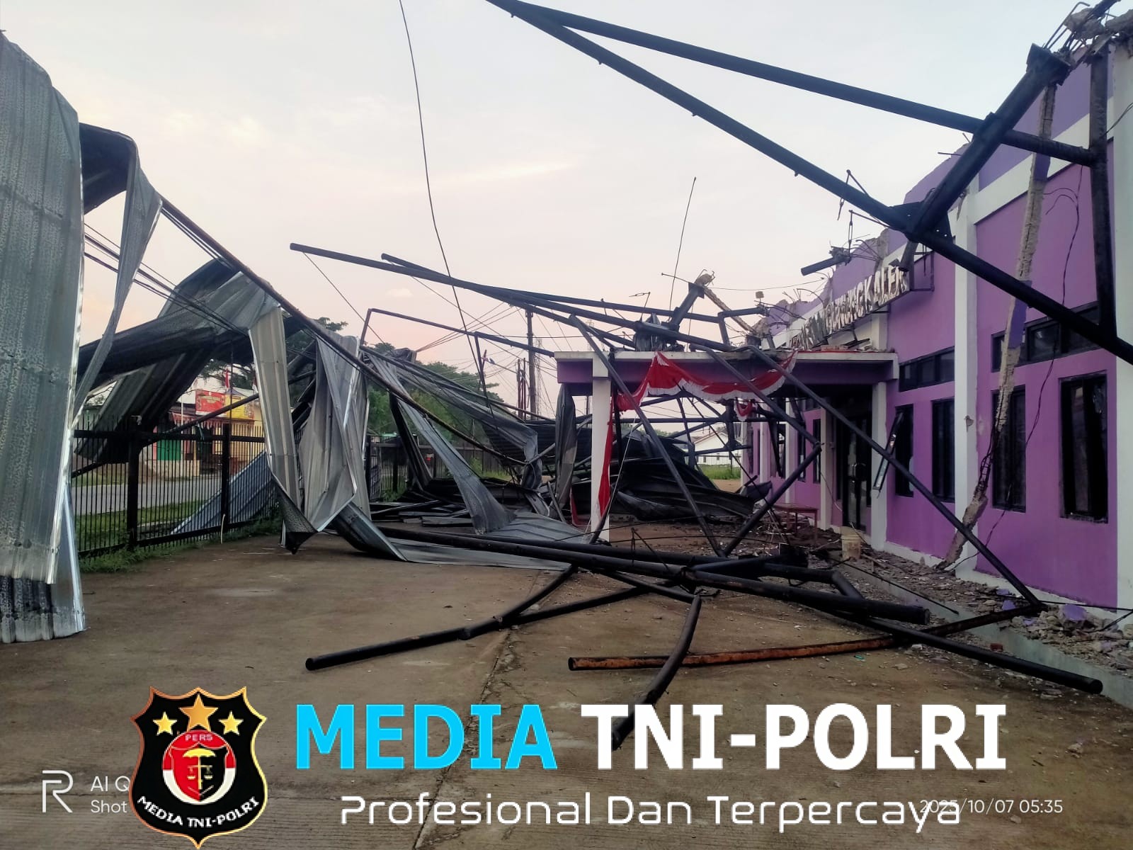 Gunung Kaler Berduka Puting Beliung Mengamuk, Kerugian Material Signifikan
