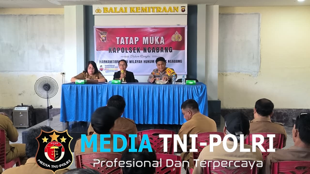 Polsek Ngabang Lakukan Tatap Muka Percepatan Ketahanan Pangan Jagung Dengan Kepala Desa yang Ada di Kecamatan Ngabang dan Kecamatan Jelimpo