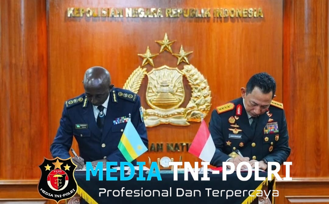 Kapolri dan Kepala Kepolisian Rwanda Perkuat Kerja Sama Berantas Kejahatan Transnasional