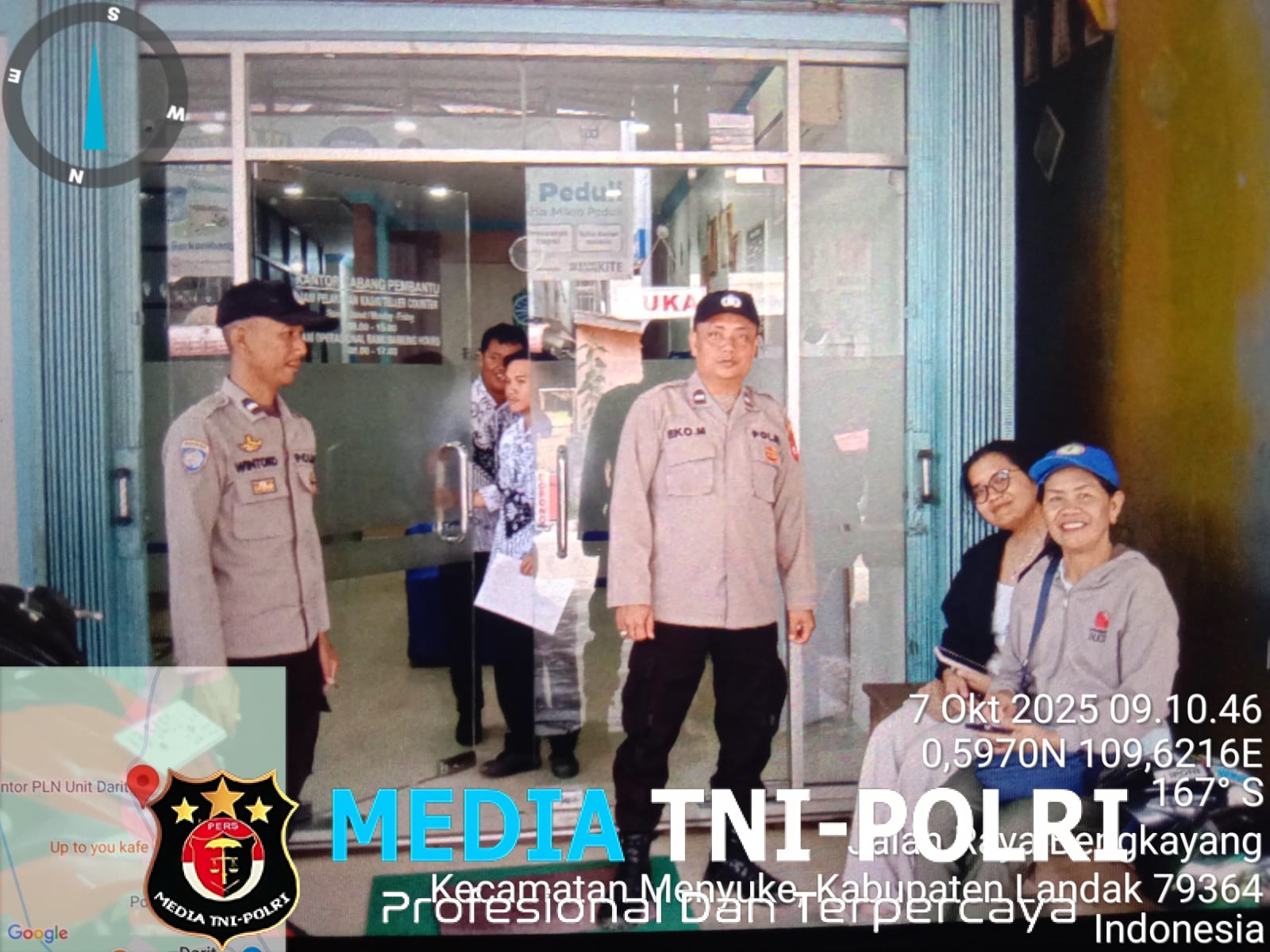 Polsek Menyuke Laksanakan Patroli di Siang Hari Cegah Tindak Kriminalitas