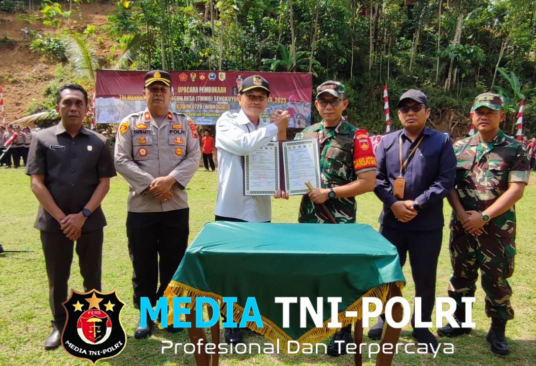 Bupati Wonogiri  Melalui TMMD Ruang Menjaga Hubungan dan Keakraban Antara Unsur Pemerintah Dengan Masyarakat