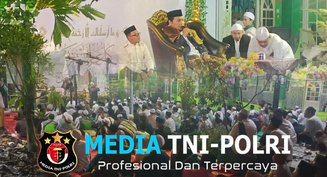 Kapolsek Cikarang Selatan Hadiri Peringatan Maulid Nabi Muhammad SAW di Ponpes Nurul Iman Sukaresmi