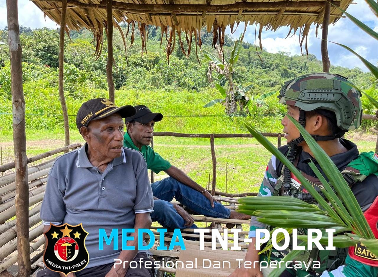 Pos Iwur Gelar Anjangsana, Kemanunggalan Satgas Yonif 751/VJS dengan Rakyat Kian Erat