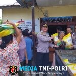 Sukseskan GPM, Polsek Mempawah Hulu Gelar Pasar Murah Di Desa Salaas