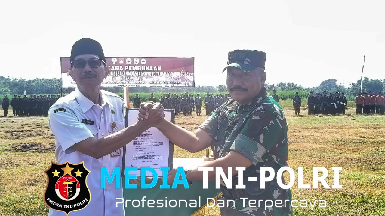 Bupati Sragen, TMMD Bisa Mendorong Roda Ekonomi Sosial di Desa Mlale
