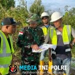 Dandim 1707/Merauke Tinjau Lahan CSR di Kampung Gurinda Jaya dan Yaba Maru