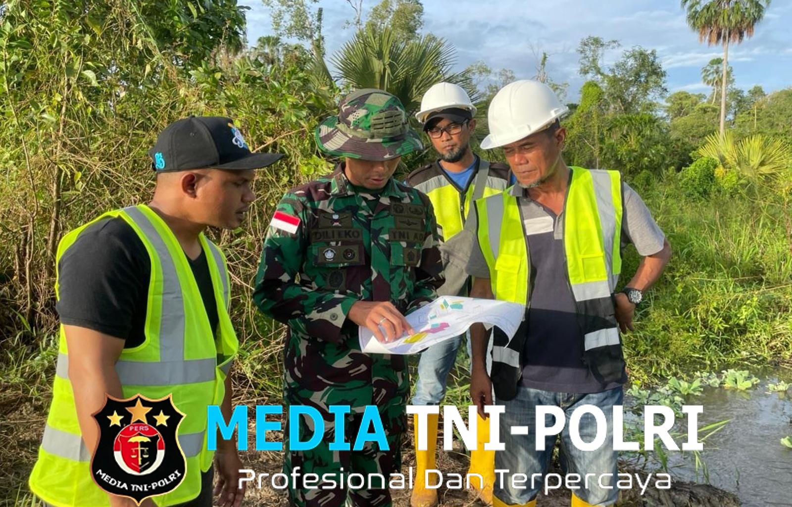 Dandim 1707/Merauke Tinjau Lahan CSR di Kampung Gurinda Jaya dan Yaba Maru