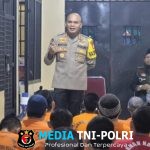 Kombes Mustofa Pimpin Pengecekan Rutan dan Pembinaan Mental di Polres Metro Bekasi