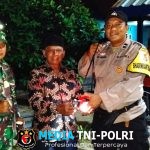 Bersama Warga, TNI-Polri Perkuat Keamanan Lewat Ronda Malam di Simpang Agung