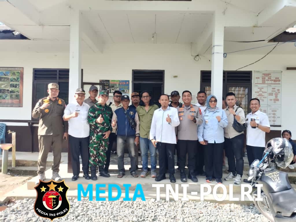 Polres Mesuji Bersama Forkopimda Melakukan Pengamanan Penertiban Lahan HGU Milik PT SIP yang Diduduki Masyarakat