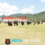 Kesenian Bantengan Meriahkan Pembukaan TMMD ke-126 di Lebakharjo