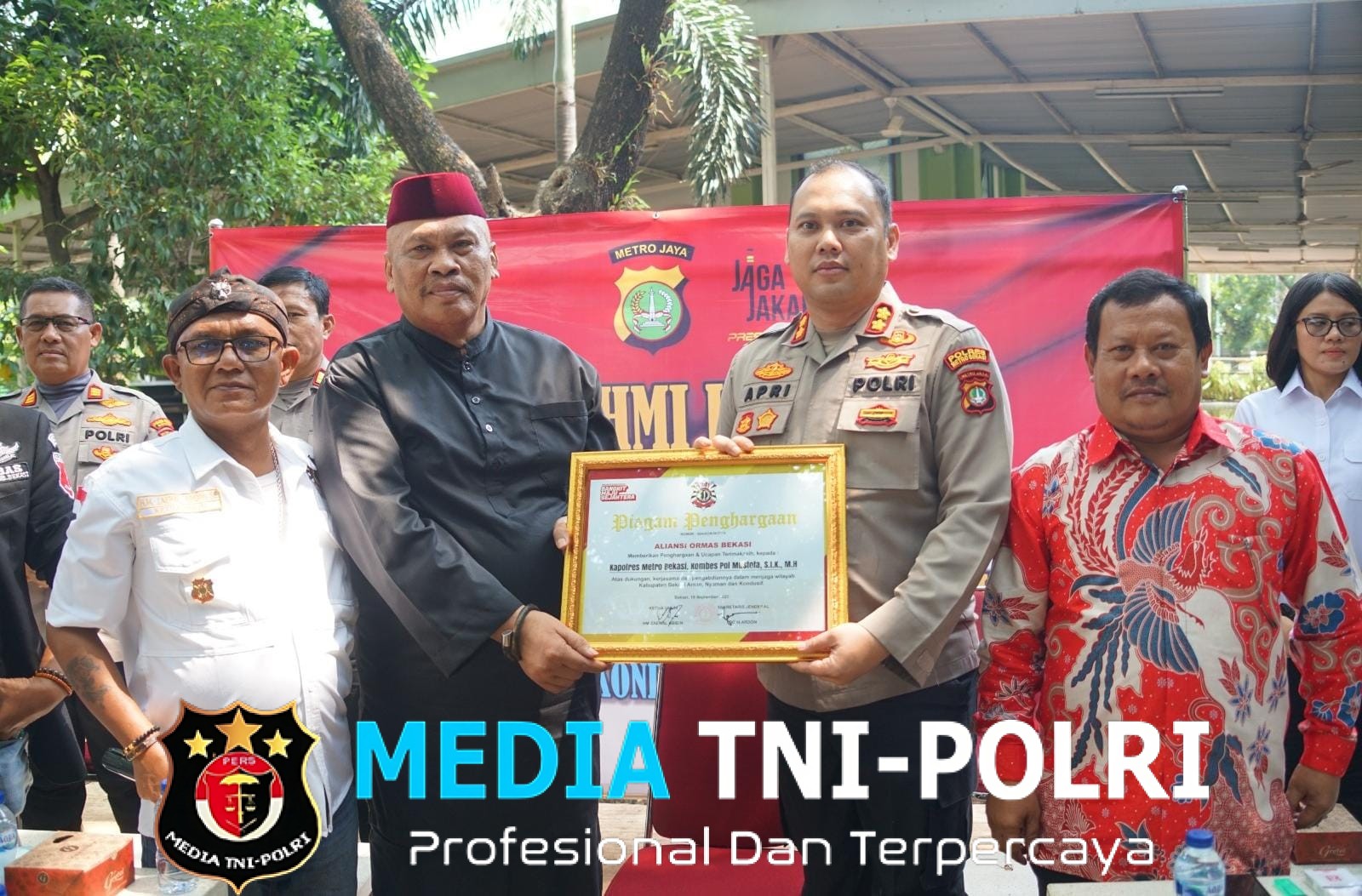 Polres Metro Bekasi Jalin Silaturahmi Kamtibmas Bersama Organisasi Masyarakat untuk Perkuat Kondusifitas Wilayah