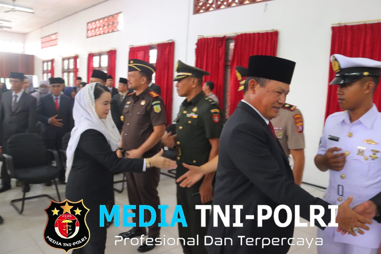 Komandan Kodim 1015/Sampit Hadiri Pelantikan Dan Pengambilan Sumpah Jabatan Struktural