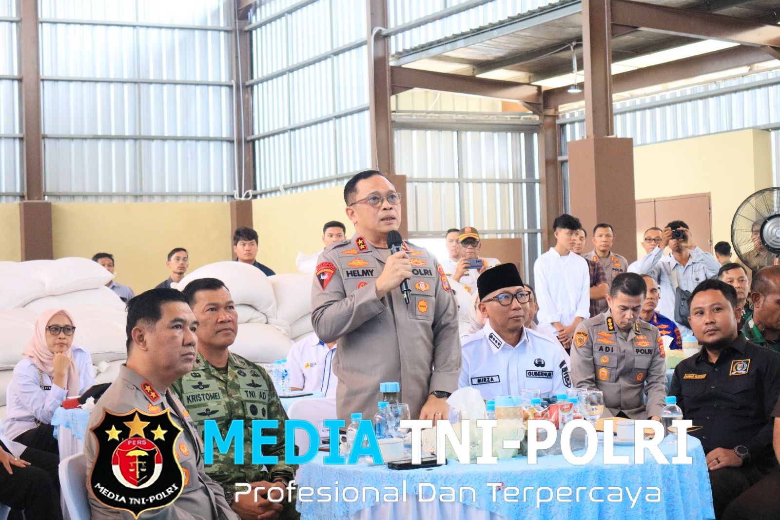 Polda Lampung Ikuti Penanaman Jagung Serentak Kuartal IV Secara Virtual Bersama Wakil Presiden Republik Indonesia