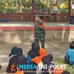 Serunya Bati Komsos Koramil Garum Dalam Materi Bela Negara Perkemahan SDIT Al Hikmah Blitar