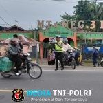 Sat Lantas Polres Langkat Laksanakan Pengaturan Lalu Lintas Pagi, Wujudkan Kelancaran dan Keamanan Pengguna Jalan