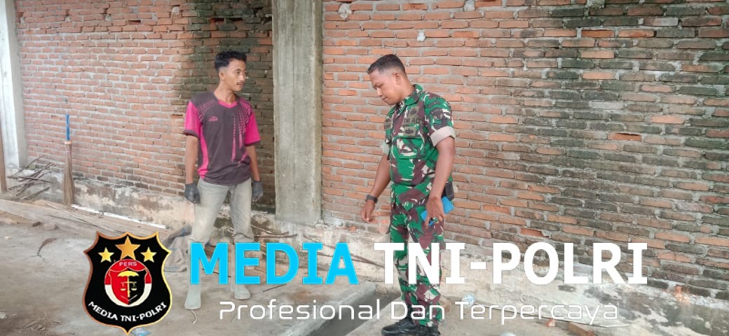 Babinsa Koramil 20/Cgk Tinjau Kesiapan Dapur MBG di Desa Batu XII