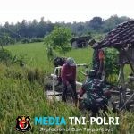 Babinsa Bantu Pemeliharaan Sumur Sibel Milik Petani